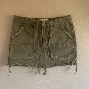 Jean Mini Skirt